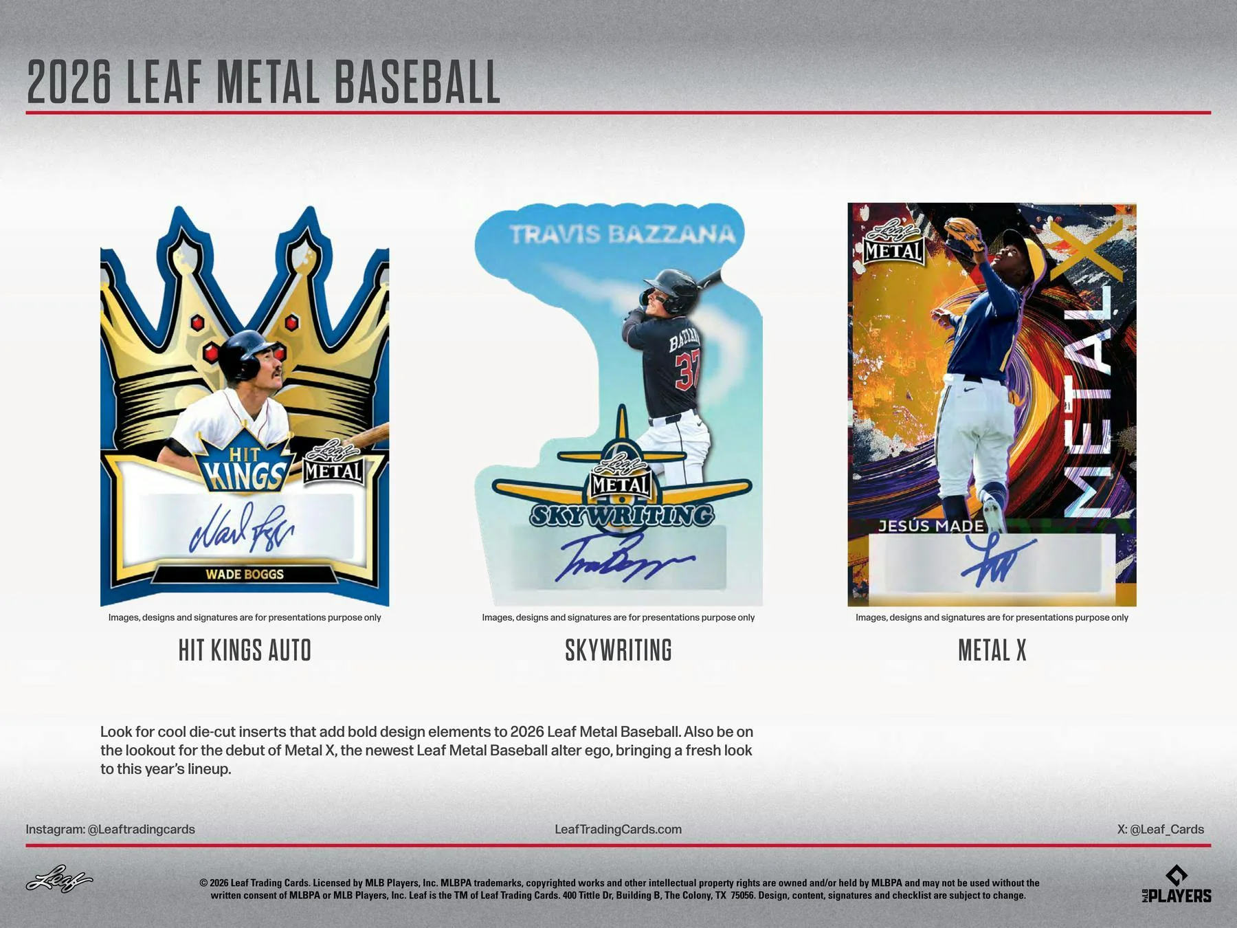 2026 Leaf Metal Baseball Hobby Box | Columbia Sports Cards - Image 5