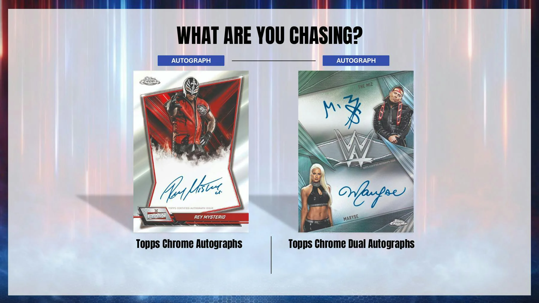 2026 Topps Chrome WWE Wrestling Hobby Box | Columbia Sports Cards - Image 4