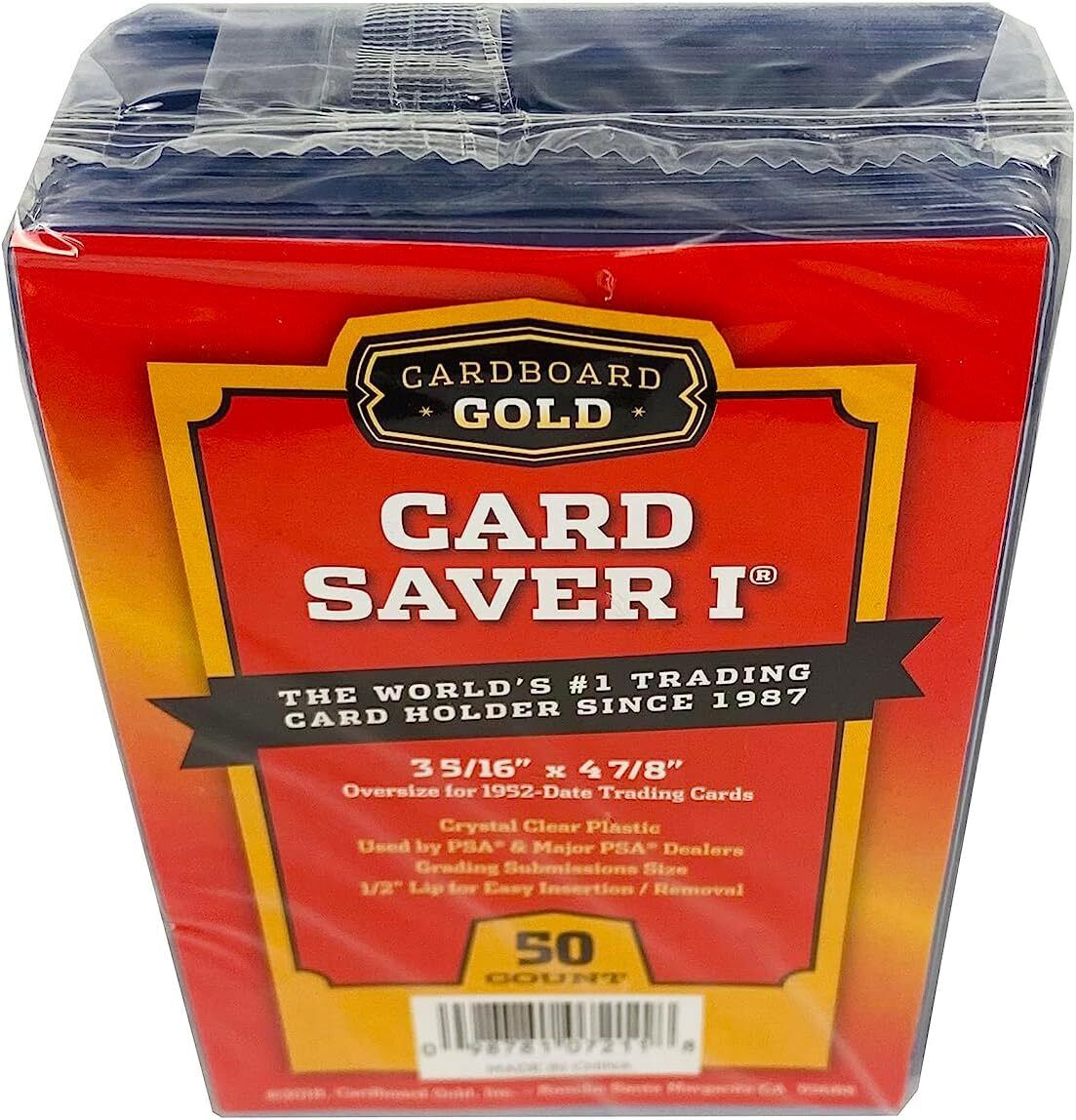 50ct Pack Card Saver 1 - PSA Grading Card Submissions Semi Rigid Holders - Image 5