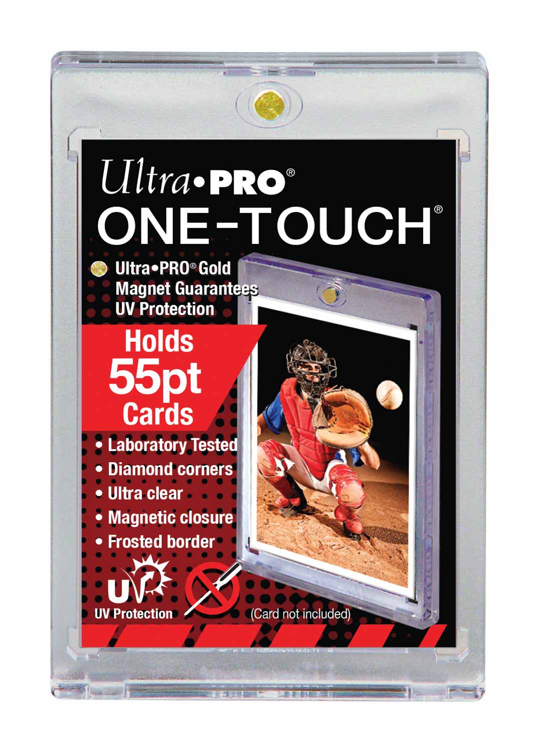 10ct One Touch UV Magnetic Card Holder - 55pt Size