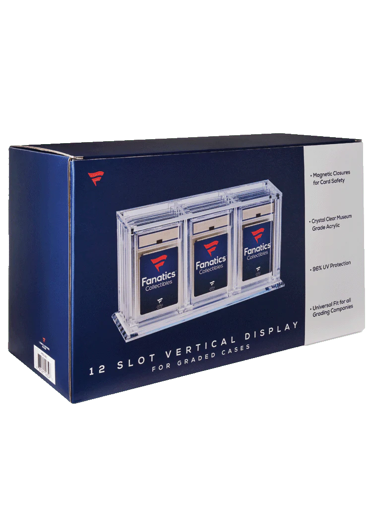 Fanatics Collectibles 12 Slot Vertical Graded Acrylic Case