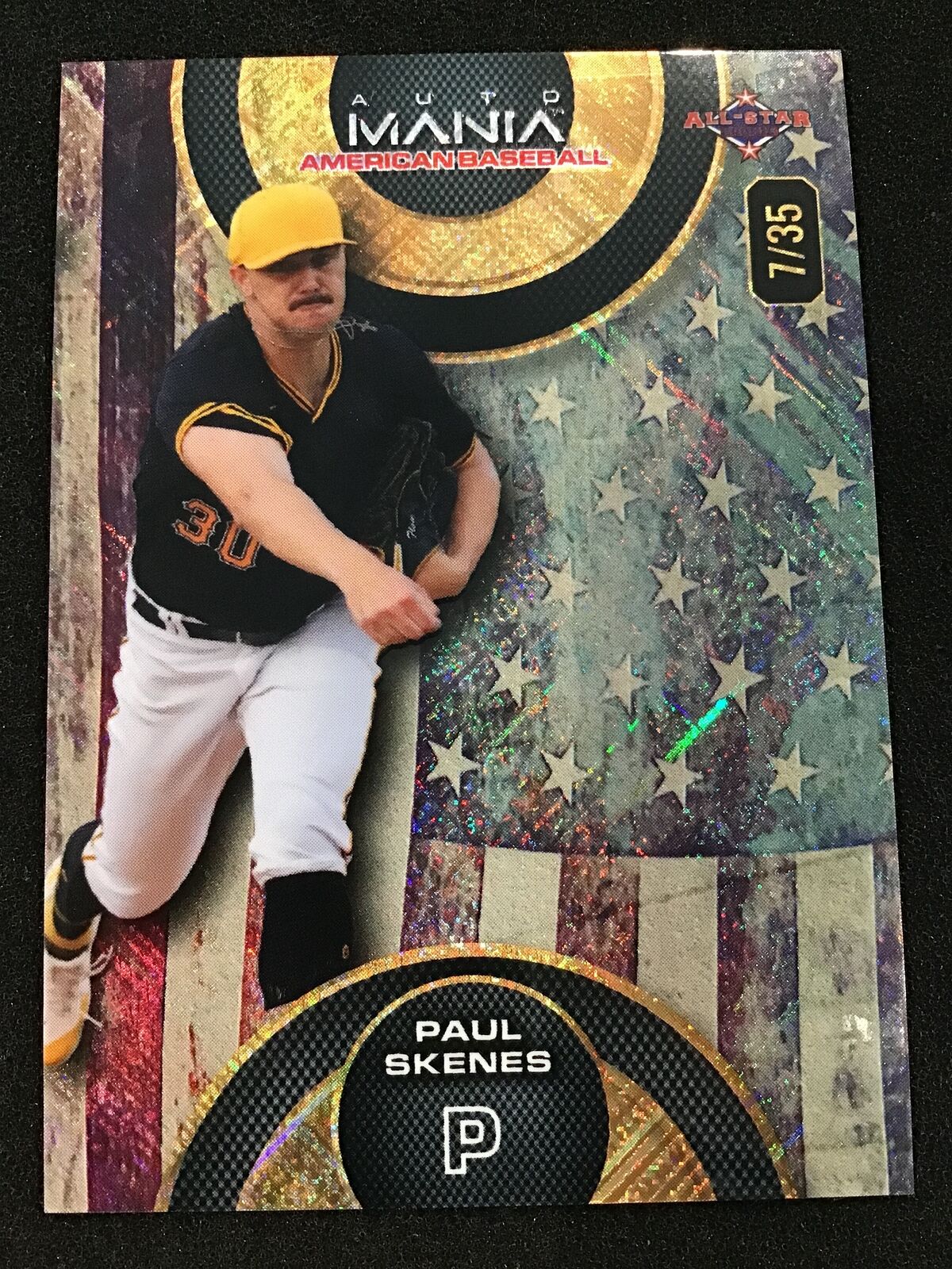 Paul Skenes 2024 Wild Card Auto Mania All Star /35 SP Pirates