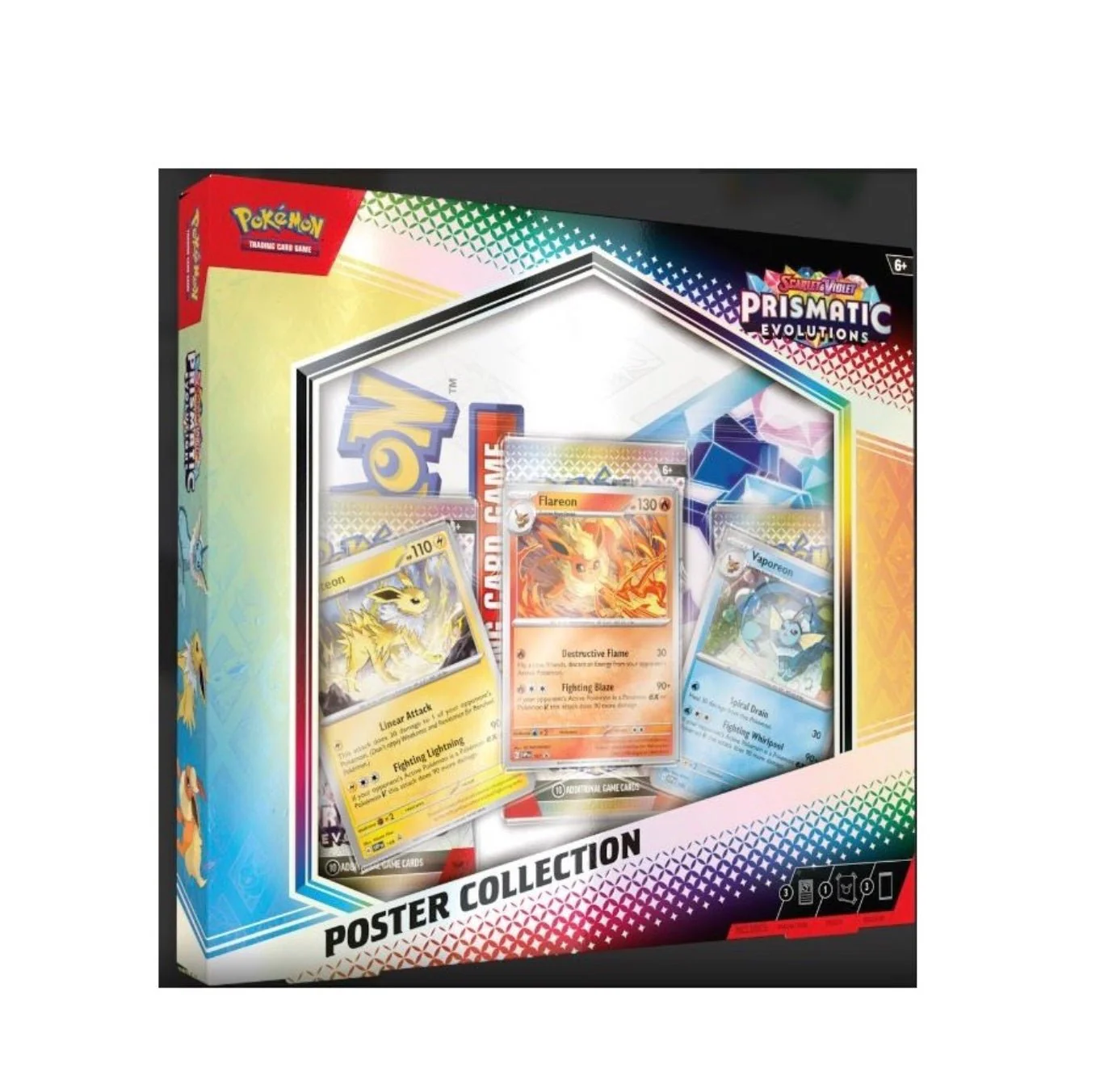 Pokemon Scarlet & Violet Prismatic Evolutions Poster Collection Box