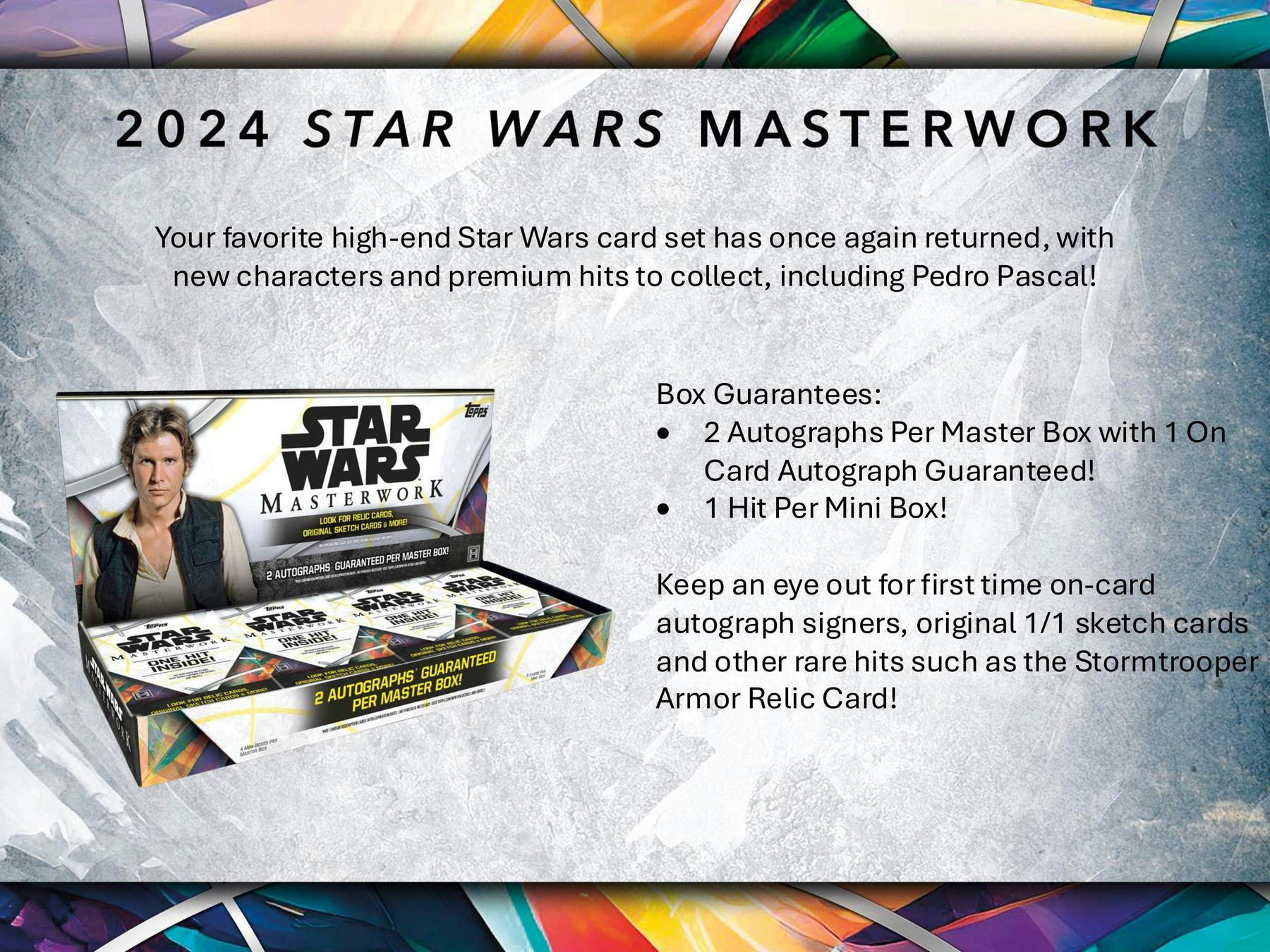 Star Wars Masterwork Hobby Box (Topps 2024) - Image 5