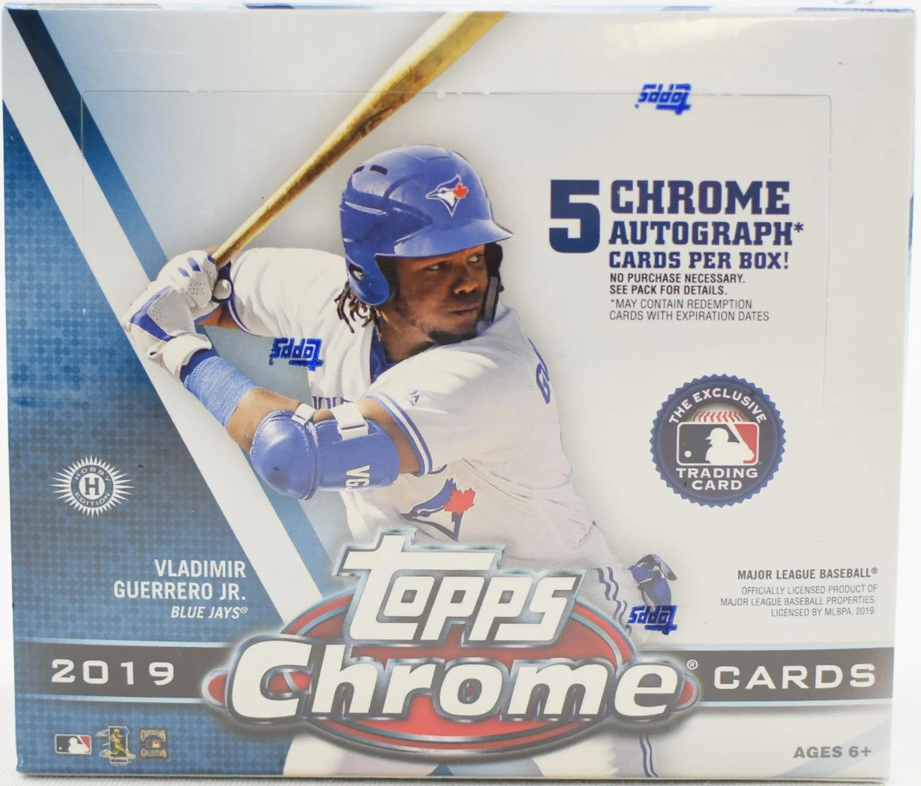 2019 Topps Chrome Baseball Jumbo Box