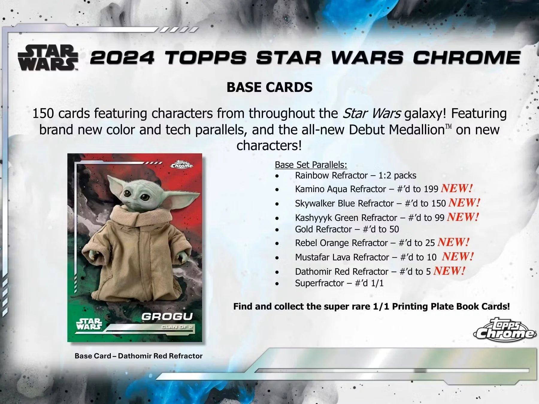 2024 Star Wars Topps Chrome Hobby Box - Image 4