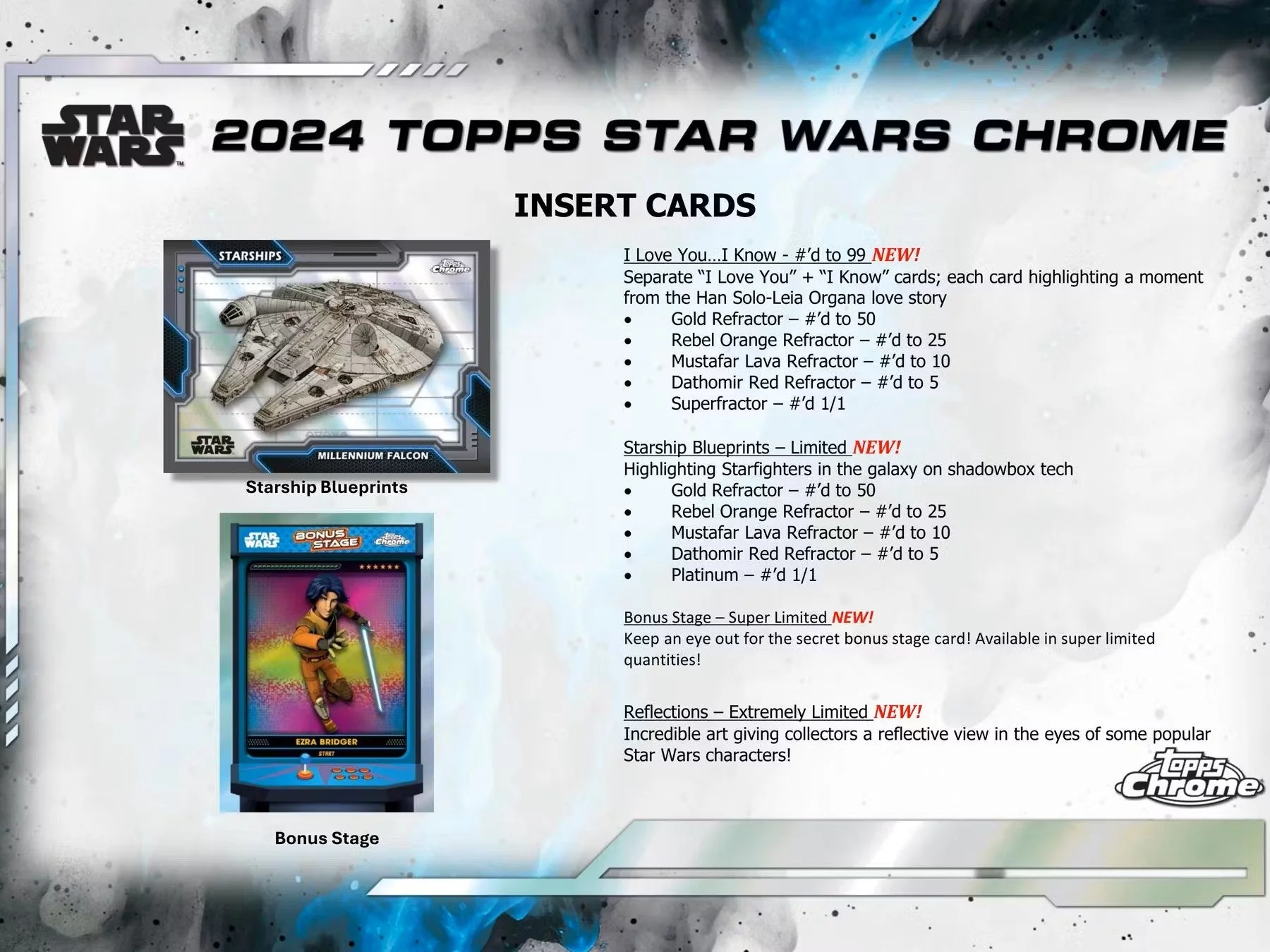 2024 Star Wars Topps Chrome Hobby Box - Image 7